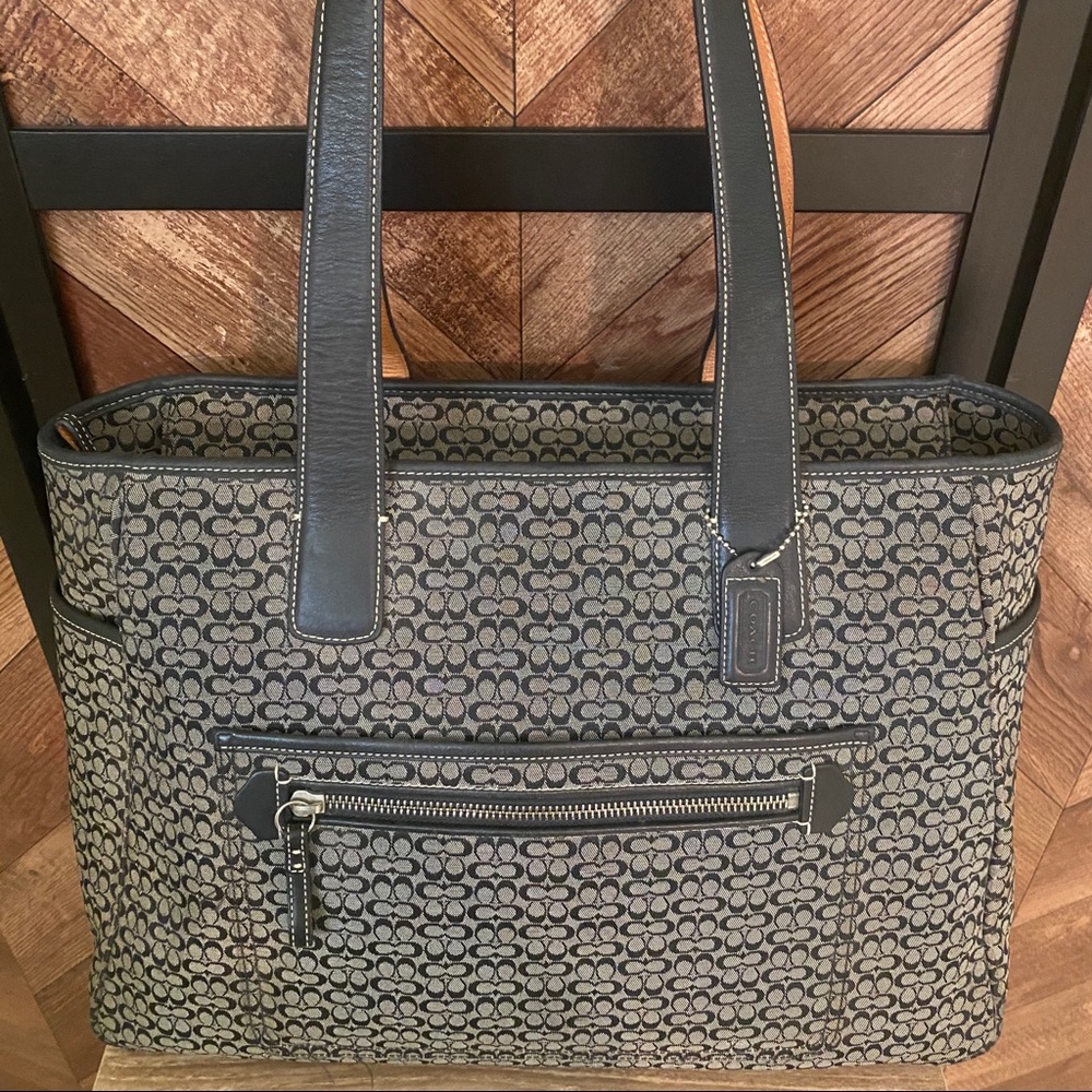 Coach - Mini Monogram Large Mutifunction Tote - K… - image 4